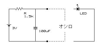 積分回路-実験回路図1