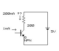 トランジスタ-ベース電流