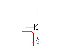 ベース電流が流れる図