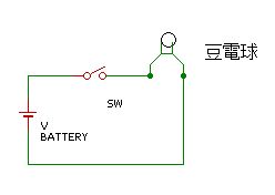 豆電球回路1-三路スイッチ