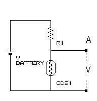 CDSセンサ基礎回路