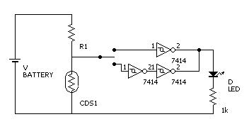 CDS_LED回路-NOT