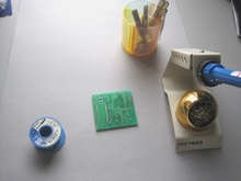 ハンダ付け作業テーブル