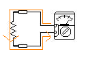 テスター内部の動作_抵抗測定